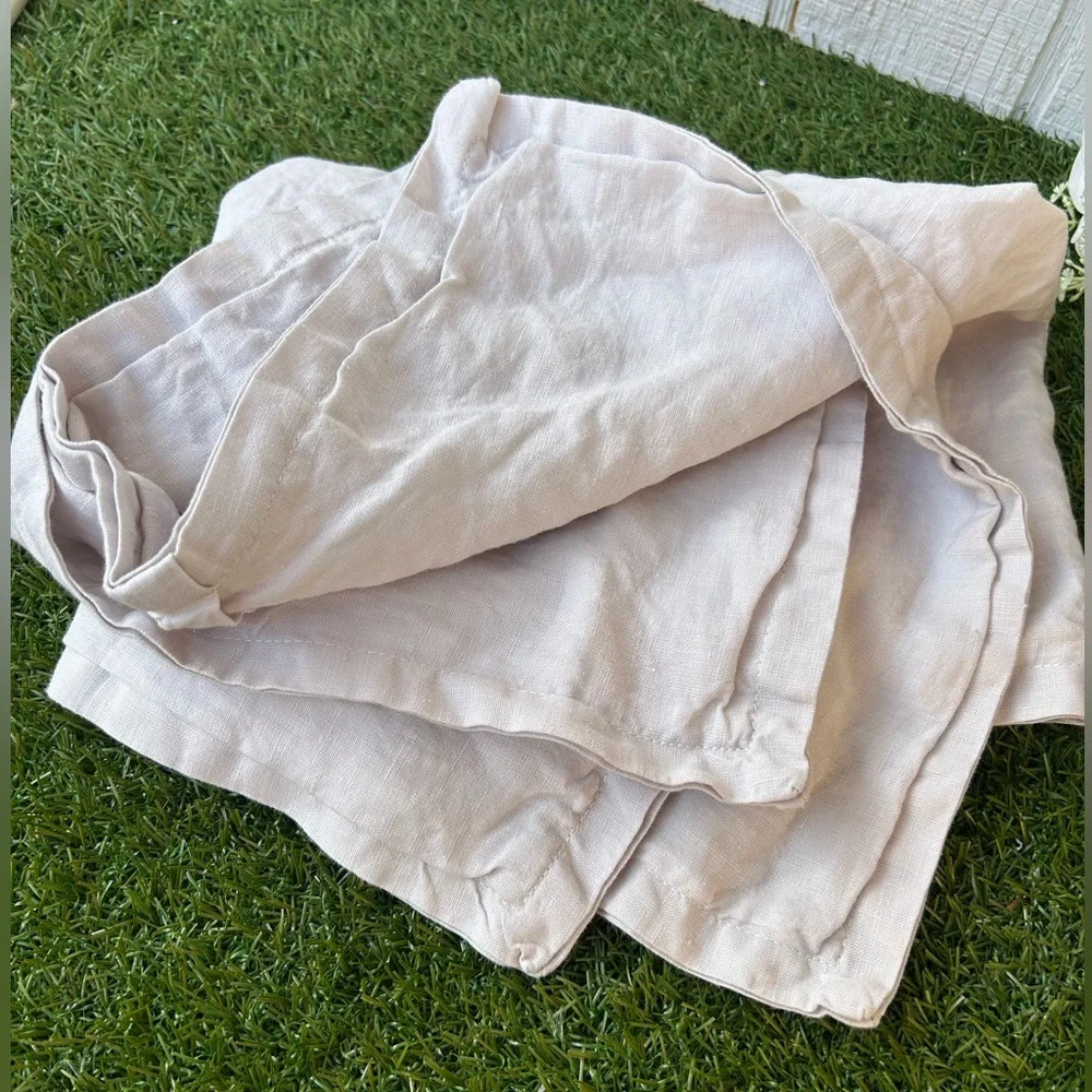 Coyuchi 100% Organic Linen Made in Portugal pillowcase size 38” X 15” One Only